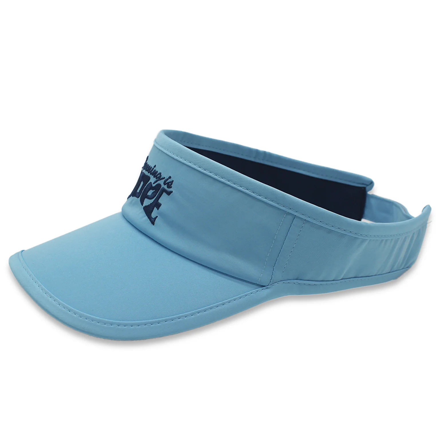Bye Blue, Bye Running Is Dope Visor (Unisex) - Image 3