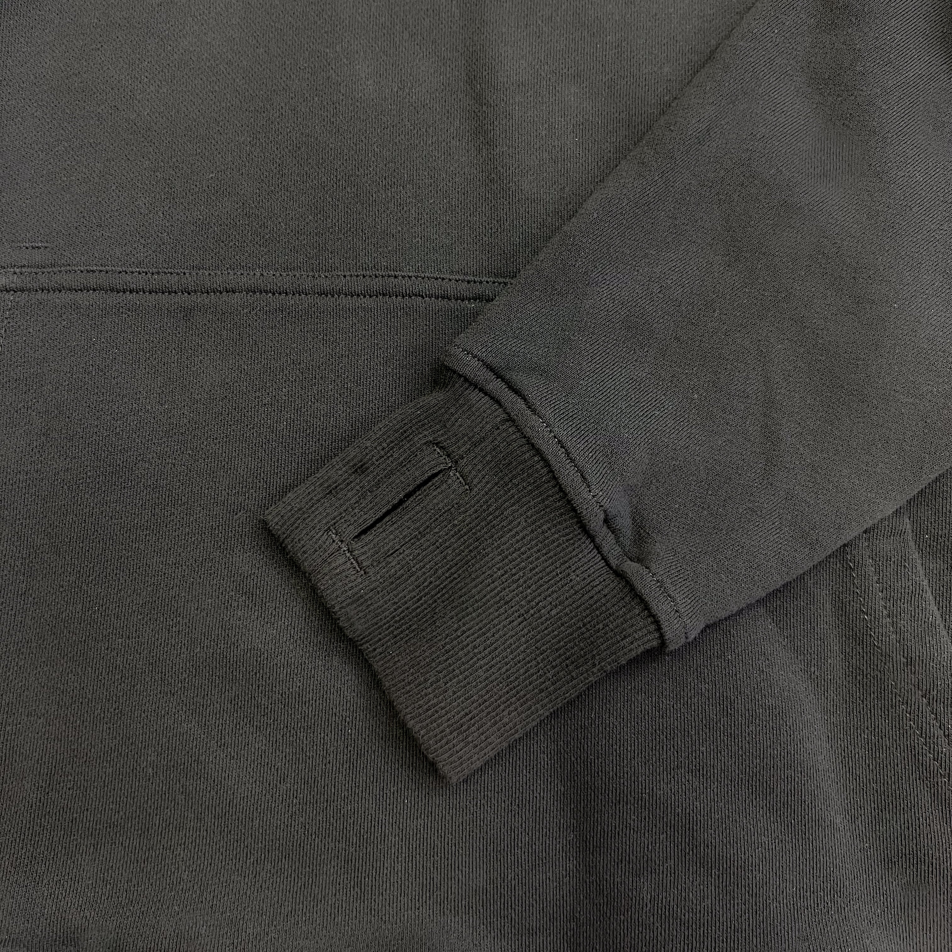 Run Club Oversized Hoodie - Here for the Beers (Unisex) - Black - Image 6