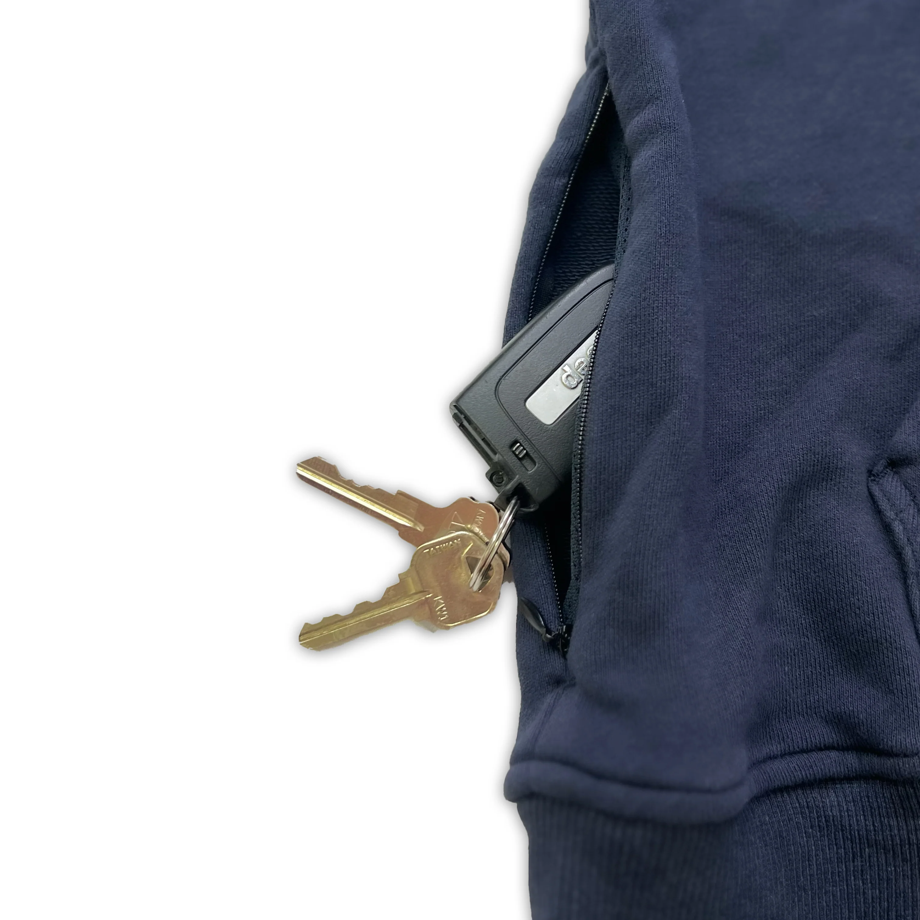 Run Club Oversized Hoodie - Hot Moms (Unisex) - Navy - Image 6