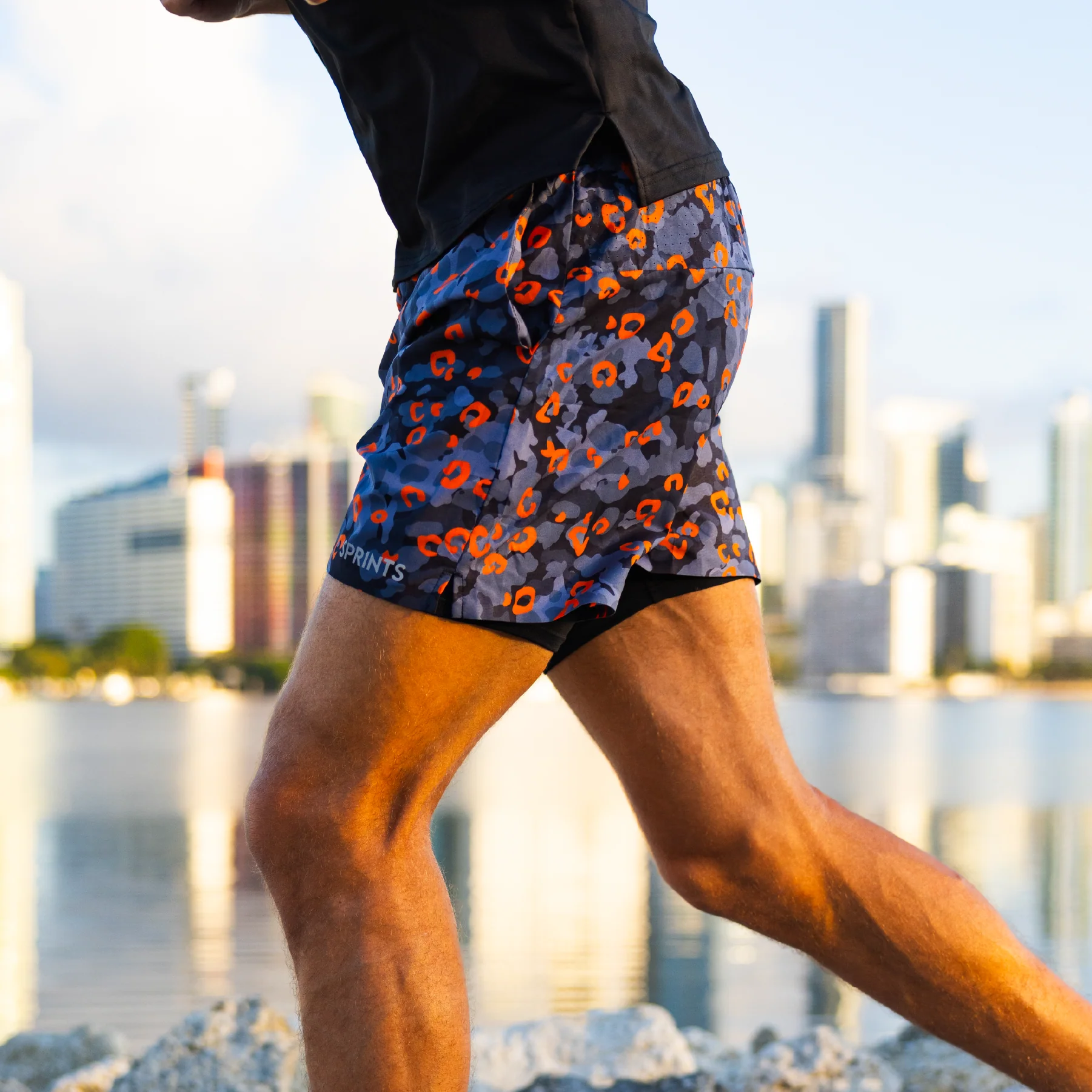 Mens Avigate 5" Fusion Short - Jag Camo Blaze - Image 6