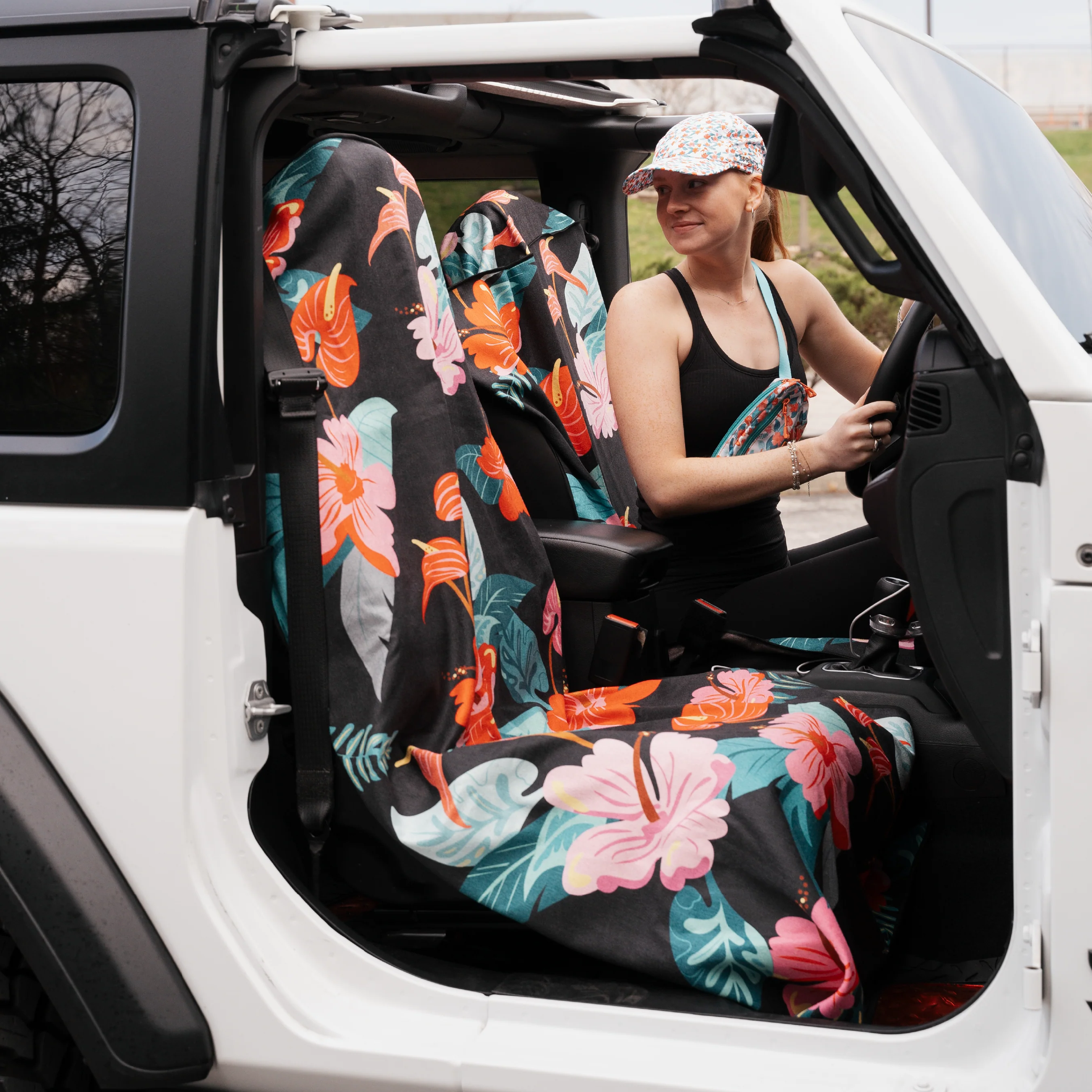 Moonrise in Maui Car Seat Cover Towel - Image 4