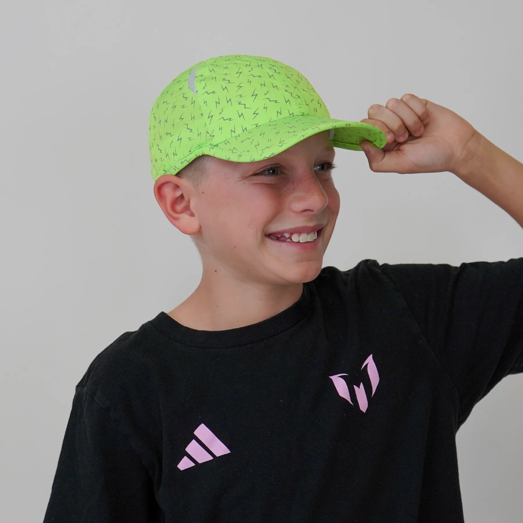 Neon Flash Reflective Green Lil OG Hat (Unisex) - Image 3