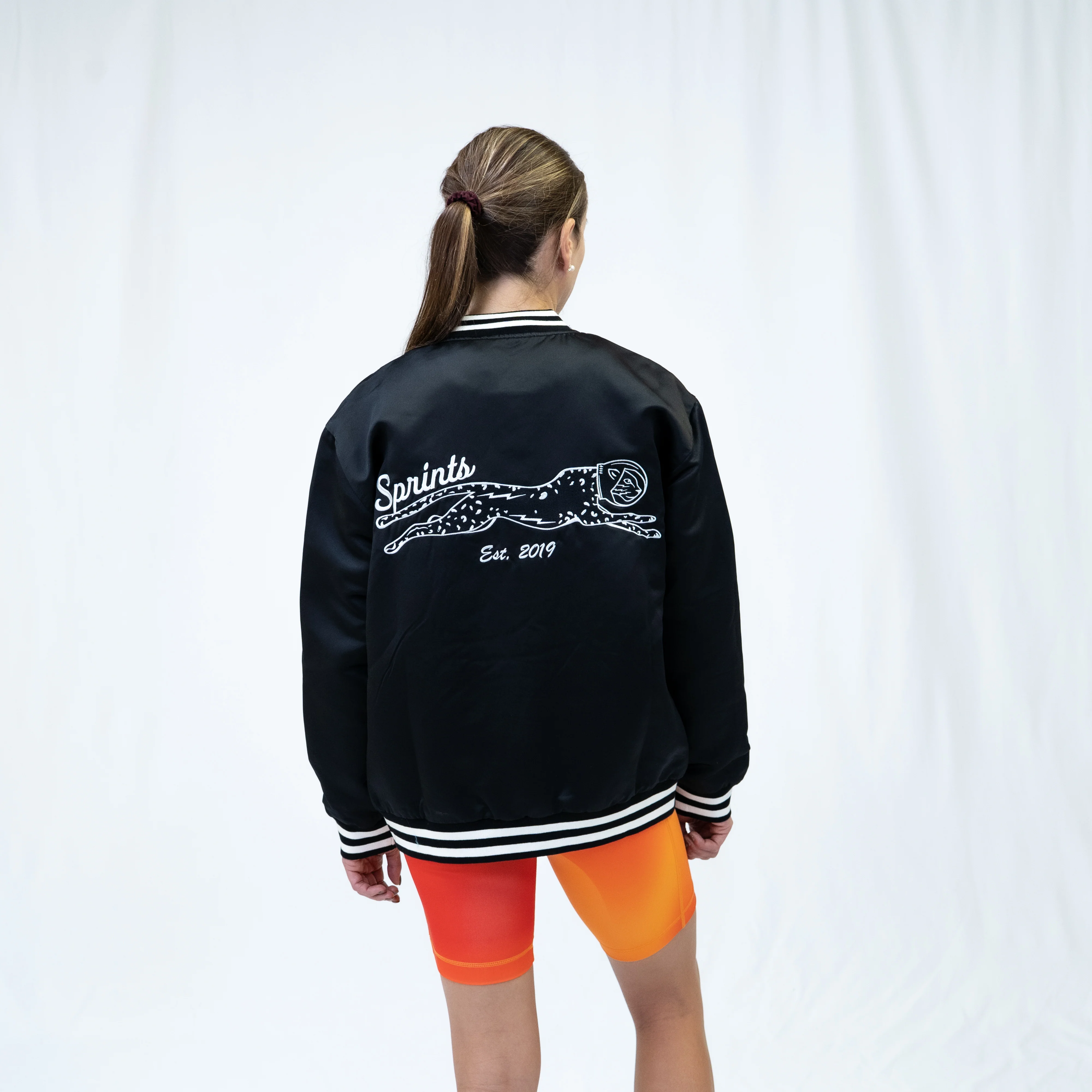 Victory Sprints Bomber Jacket Midnight Mile (Unisex) - Image 8